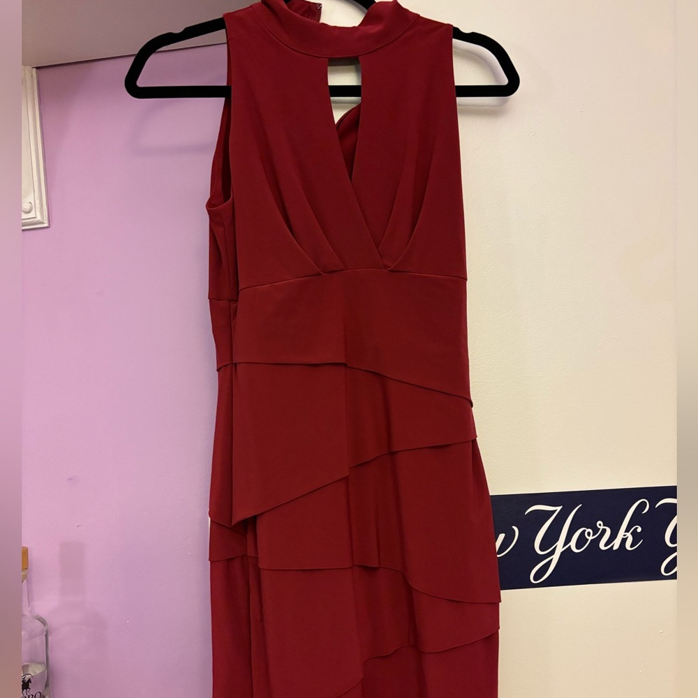 Red dress